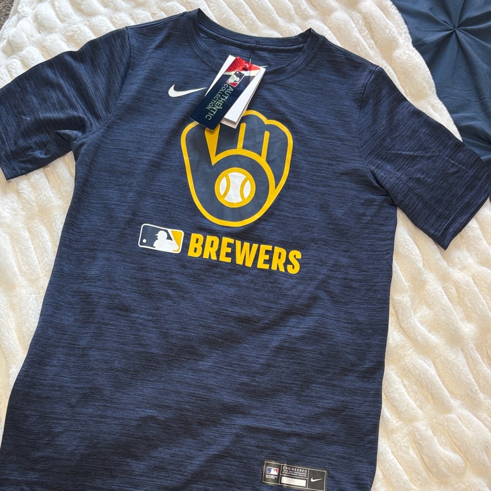 Nike Milwaukee Brewers Short Sleeve Tee